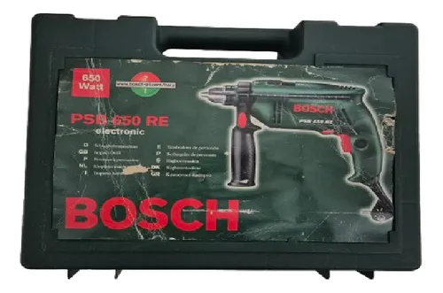 Taladro Percutor Bosch Psb 650 Re 220 V (Usado)