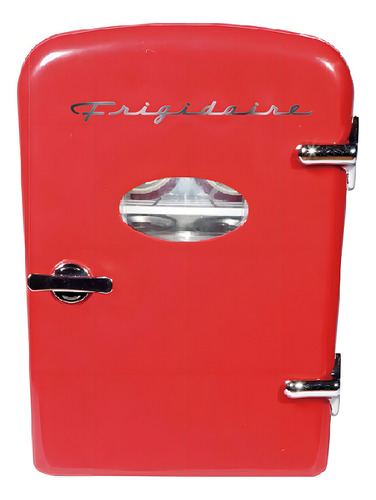 Geladeira Frigidaire Retro Mini Efmis129 Red 4lt 6 latas