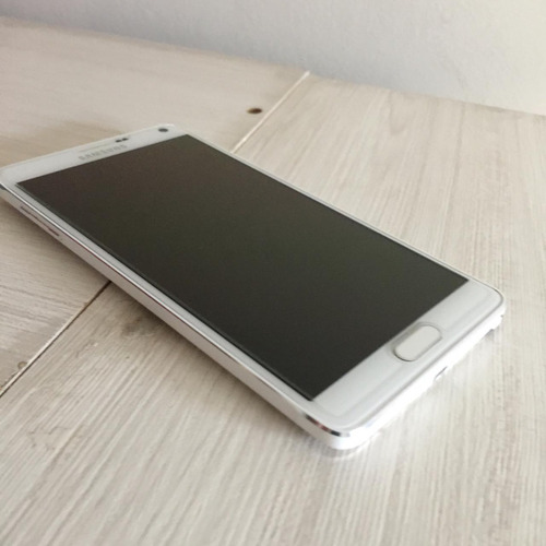 Samsung Galaxy Note 4 Branco Seminovo Excelente+capa+pelicul