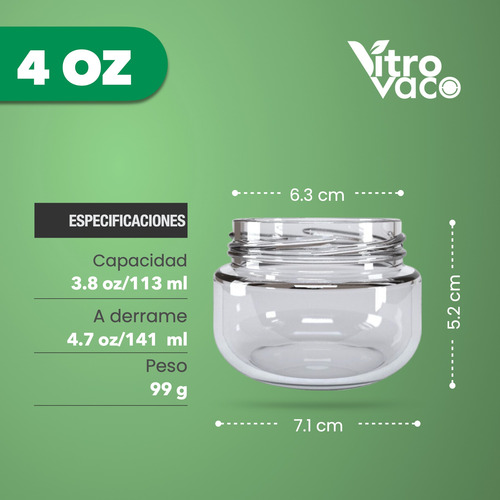 Frasco De Vidrio 4 Oz 110 Ml 240 Pz Velas Recuerdos Bautizos