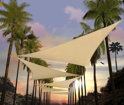 Toldo Triangular En Ángulo Recto 4x4x4 Metros