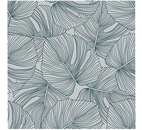 Unigoos Monstera Leaves Peel And Stick Wallpaper Autoadhesiv