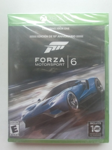 Forza 6 Motorsport Xbox One Fisico 