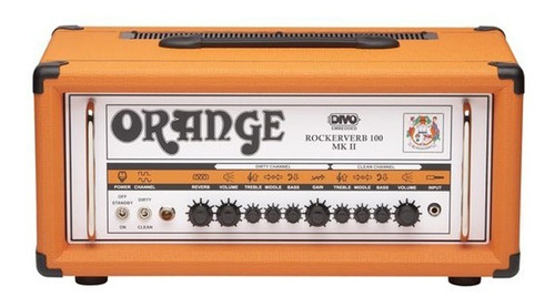 Amplificador Guitarra Elect Orange Rockverb,100w Rk100hmii