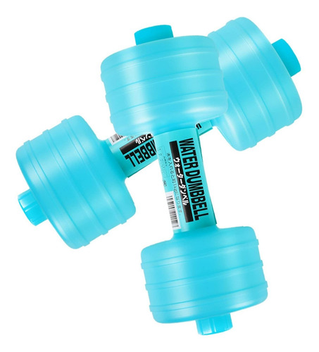 Mxy Mancuerna Plastico Premium Relleno Agua Para Deporte