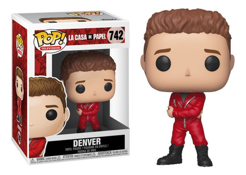 Boneco Funko Pop 742 Denver La Casa De Papel