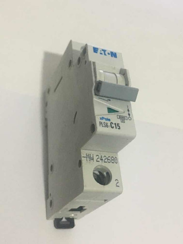 Pls6-c15-mw Interrumptor Termagnetico 1p 15a 230v (Usado)