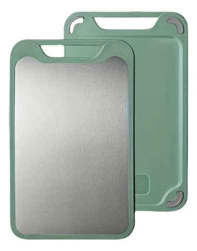 Js Tabla De Cortar Multifuncional De Acero Inoxidable De
