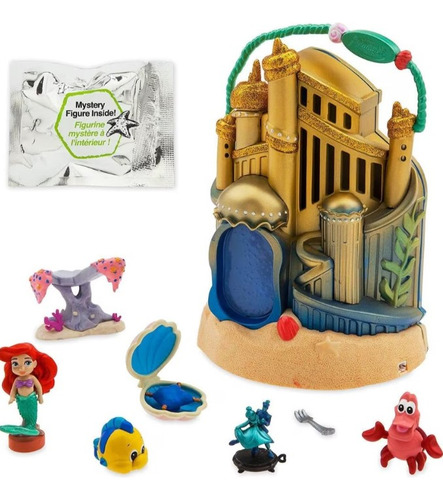 Disney Animators Set Juego De Castillo Ariel ( La Sirenita).