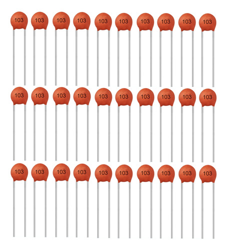 30 Unidades Condensador Cerámico 10nf Capacitor 103 De 50v