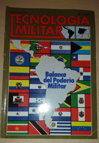 Revista Tecnología Militar N°7-8 Julio Agosto De 1988