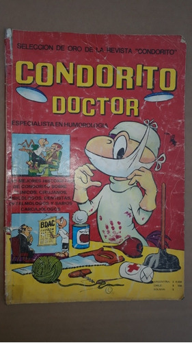 Comics Condorito/ Selección De Oro (originales)/condorito En El Mundialazo 1982/condorito Doctor 1980/ $18.000c.u