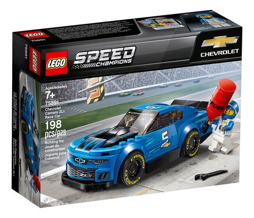 Lego Speed Champions - Chevrolet Camaro Zl1 Race Car