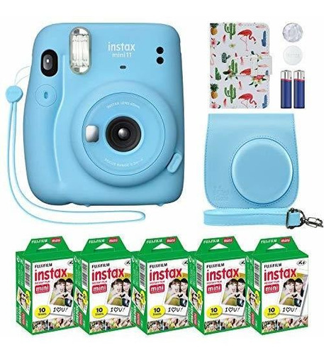 Fujifilm Instax Mini 11 Camara Instantanea Azul Cielo 4r