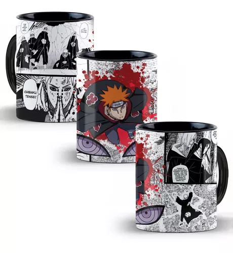 Caneca Naruto Desenho - Interior E Alça Branca (simples)