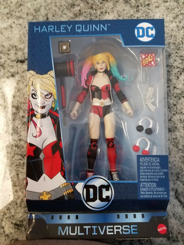 Figura Harley Quinn Preproducción Dcomics Multiverse Mattel (Usado)