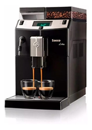 Cafetera Express Automatica Saeco Lirika Black Flores