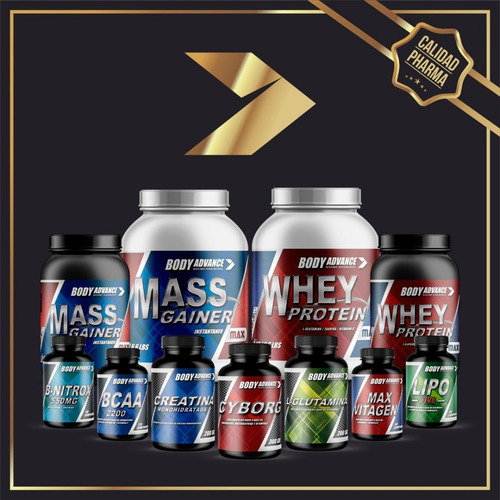 Mass Gainer 3 Kg. Ganador De Peso. Body Advance