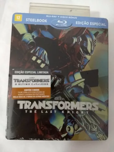 Transformers O Último Cavaleiro Blu-ray 2d+3d Lacrado e Original