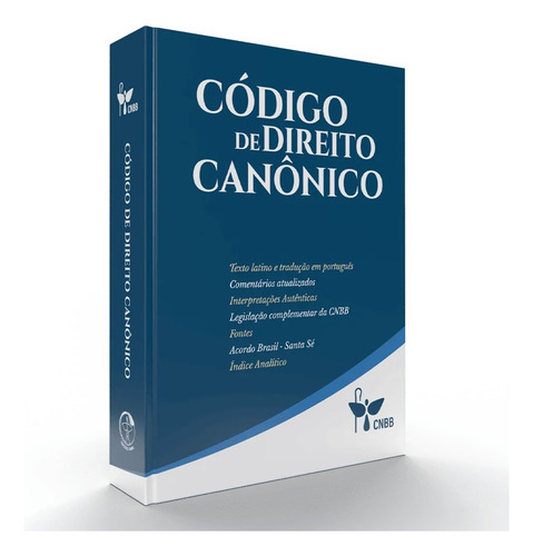 Livro Código De Direito Canônico - Latim/português - Edições Cnbb