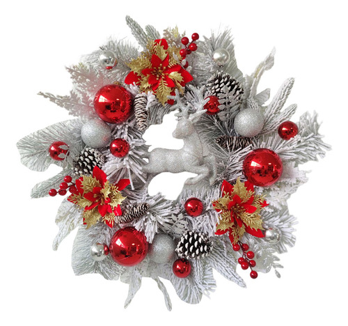 Corona De Navidad Corona De Navidad Para Puerta 50cm