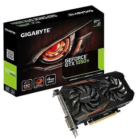 Placa De Vídeo Gigabyte Geforce Gtx 1050ti 4gb Windforce Oc