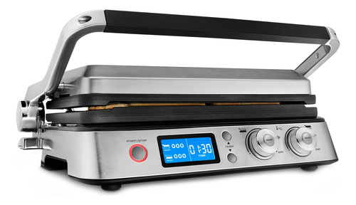 Grill Panini Digital Livenza De'longhi Cgh1030d (usado) Gris (Usado)