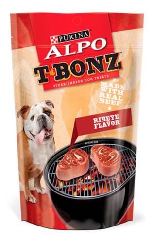 Premios Perros Alpo T-bonz Ribeye Adulto 128g Purina