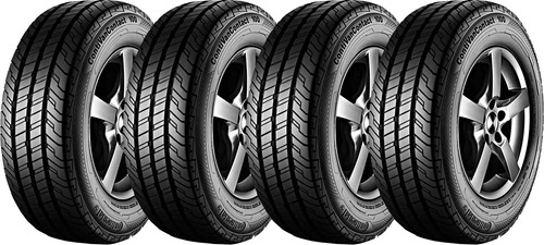 Kit de 4 pneus Continental Vans / Utilitário ContiVanContact 100 165/70R14 89 - 580 kg87 - 545 kg A1