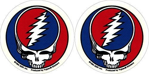 Grateful Dead. Par Calcomania Adhesiva Steal Your