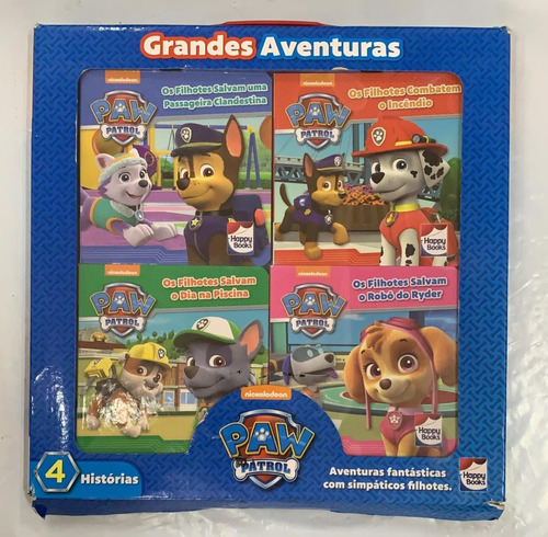 Grandes Aventuras Paw Patrol Nickelodeon - Outlet
