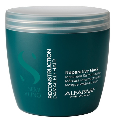 Mascarilla Reparative Mask Semi Di Lino Alfaparf 500 Gr 