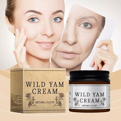 Crema Natural Ñame Silvestre Crema Relief Wild Yam,2pc.