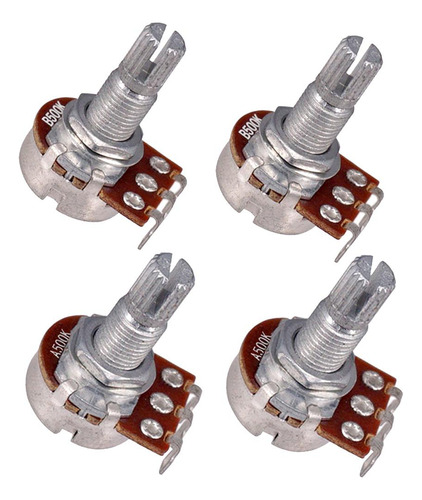 Kit De Potenciómetro De Control De Volumen De 4 Piezas De