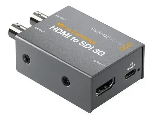 Conversor Blackmagic Hdmi Para Sdi 3g com Fonte | Parcelamento sem