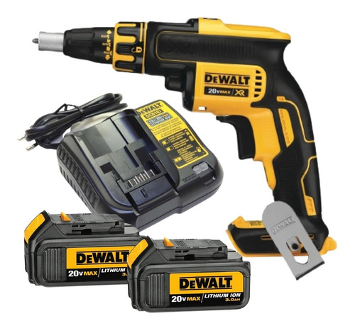 Parafusadeira Drywall Gesso 2 Baterias 20v 3ah Dewalt Dcf620