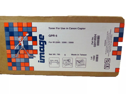 Toner Gpr 6 Image Repotenciado Con Canon Ir 2200 3300 Oferta