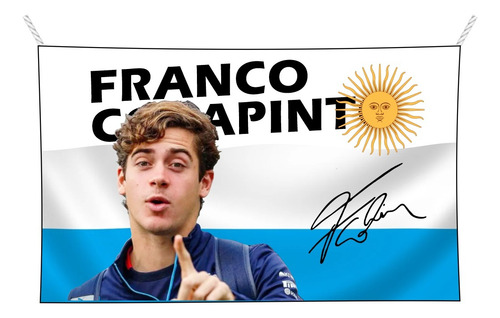 Bandera Colapinto Sublimada Tamaño 90x60 Cm Personalizada