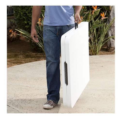 Mesa Plegable Lifetime 80219 Tipo Portafolio 244 X 76 Cms