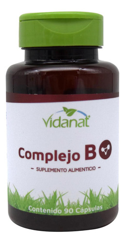 Complejo B Vidanat 90 Cápsulas Sabor Sin Sabor