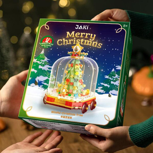 Bloques De Construcción Navideños, Kit Árbol De Navidad