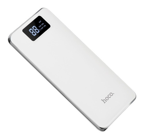 Power Bank 15000mah 2 Puertos Usb Blanco B23a Hoco