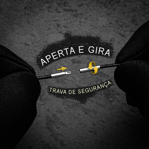 Kit Cordão Pingente Bussola J-1513 Combo Braceletes Ogrife Cor Cordão Café