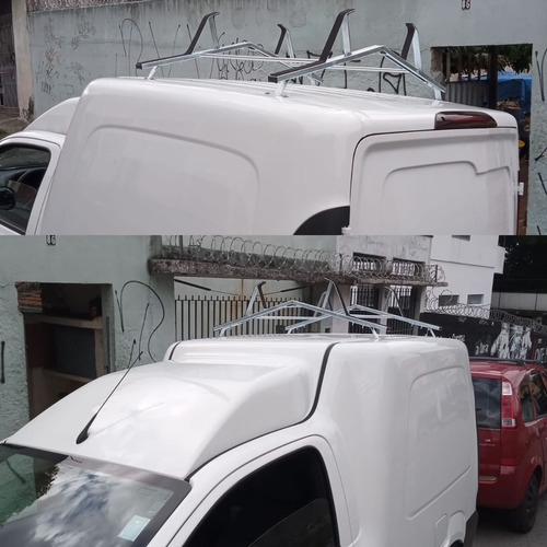 Rack Teto Suporte Porta Escada Universal Fiat Fiorino Todas
