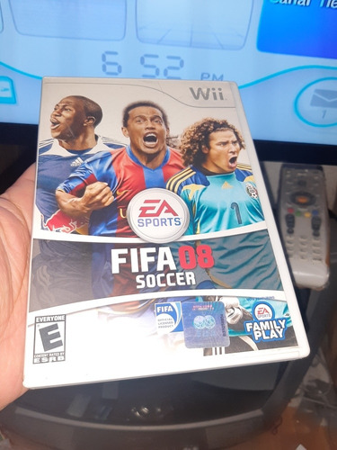 Fifa 08 Soccer De Wii O Wii U Es Usado Y Funciona,lea.