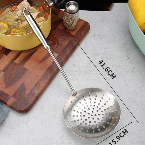 Zl Cuchara Con Ranuras Skimmer Cuchara Desnatadora Para
