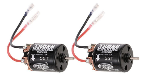 2 Unids Motor Escobillado 540 55t Alto Disipador De Calor De