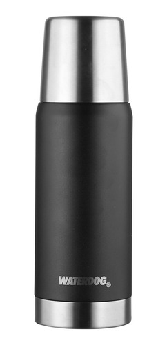 Imagen 1 de 2 de Termo Waterdog OBUS de acero inoxidable 0.75L black