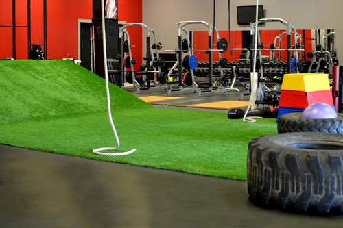 Imagem 6 de 7 de Grama Sintética Gym - Academia 2x14m (28m²) Frete Grátis