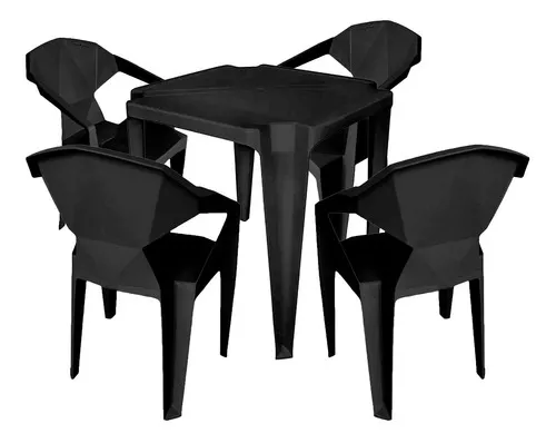 Segunda imagem para pesquisa de mesa plastica preta